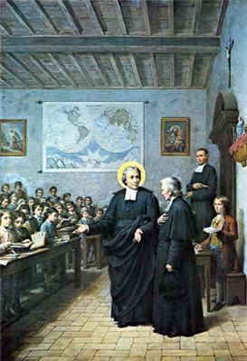 M. de La Chétardye, pastor of the first school of the Lasallian Brothers- the Rue Princesse,<BR> in the parish of Saint Sulpice, situated in Paris by Giovanni Gagliardi - Auction record, sale price, and art valuation. Compare with similar artists and explore comparable artworks.